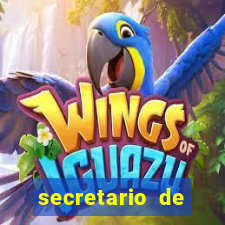 secretario de esporte salario